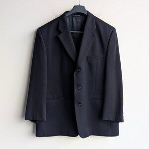 Bellissimo Black Men's Blazer Suit Jacket